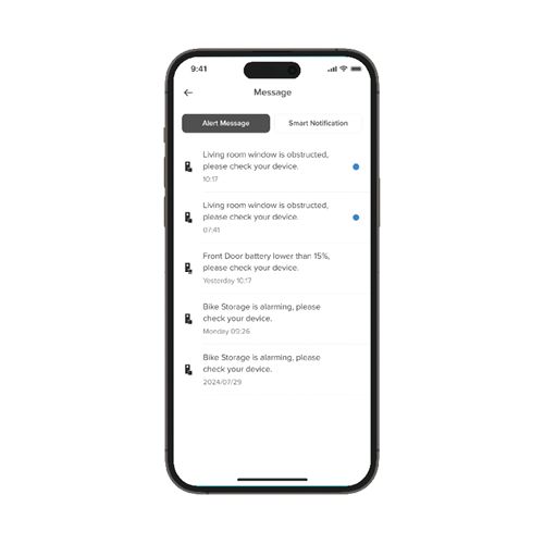Centre de messages Yale Home